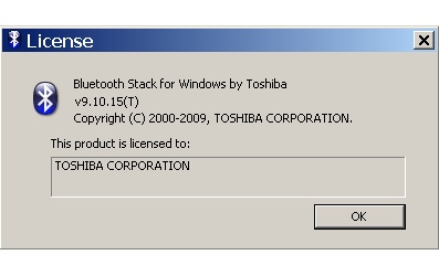 what is bluetooth stack for windows by toshiba